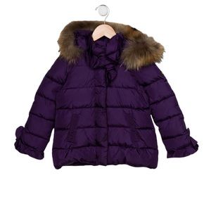 Jacadi Down Parka with Genuine fur